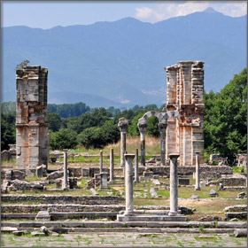 Ancient City of Philippi, Greece - A famous attraction near Thassos Island